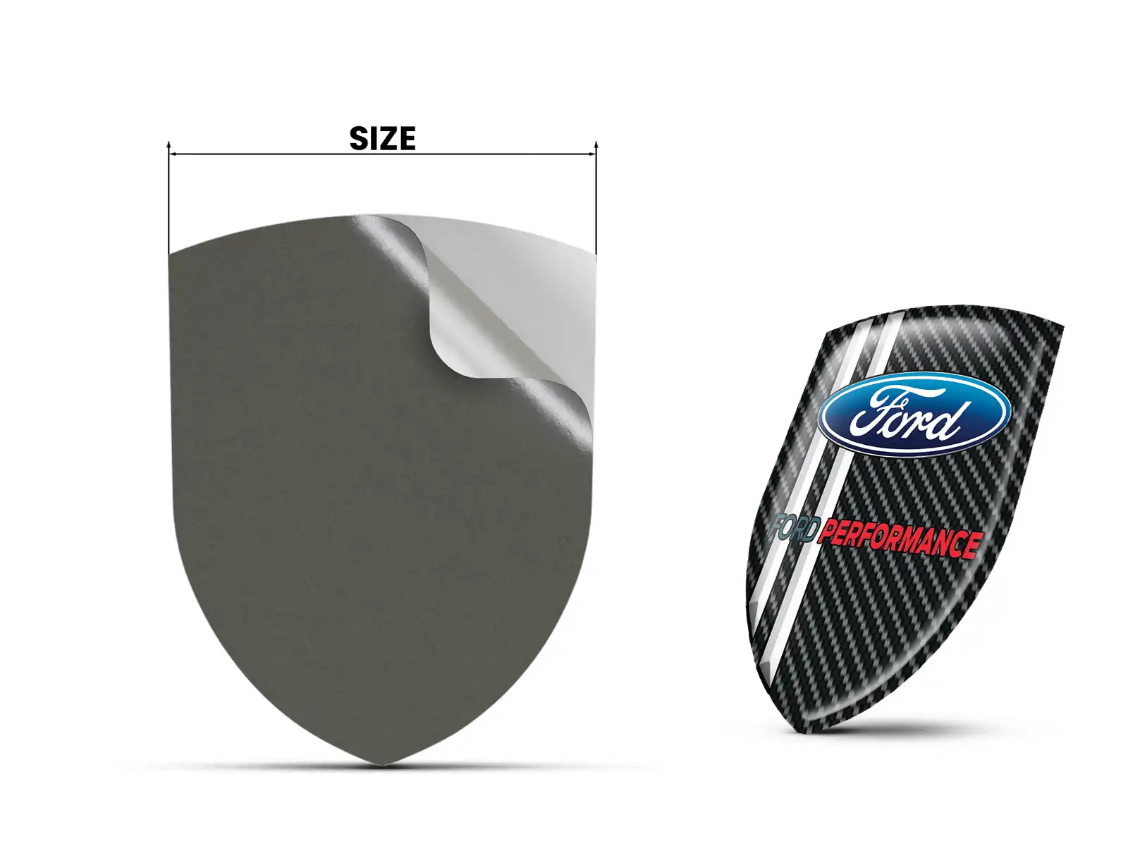 Ford Stickers Vitre Arrière Max Durable Style Pro